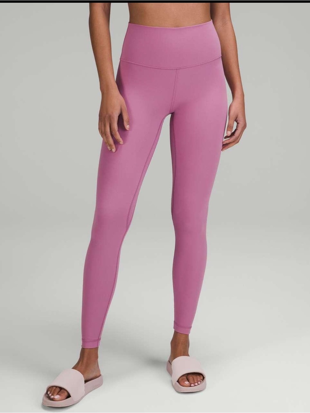 Lululemon Align High Rise 28” Leggings Size 6 Velvet Dust Pink